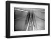 View of Brooklyn Bridge from Bridge Tower, New York-null-Framed Photographic Print