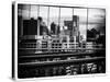 View of Brooklyn Bridge of the Watchtower Building-Philippe Hugonnard-Stretched Canvas