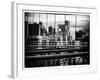 View of Brooklyn Bridge of the Watchtower Building-Philippe Hugonnard-Framed Photographic Print