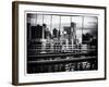 View of Brooklyn Bridge of the Watchtower Building-Philippe Hugonnard-Framed Photographic Print