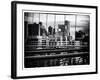 View of Brooklyn Bridge of the Watchtower Building-Philippe Hugonnard-Framed Photographic Print