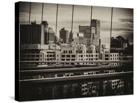 View of Brooklyn Bridge of the Watchtower Building-Philippe Hugonnard-Stretched Canvas