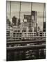 View of Brooklyn Bridge of the Watchtower Building-Philippe Hugonnard-Mounted Photographic Print