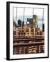 View of Brooklyn Bridge of the Watchtower Building-Philippe Hugonnard-Framed Photographic Print