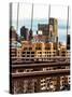 View of Brooklyn Bridge of the Watchtower Building-Philippe Hugonnard-Stretched Canvas