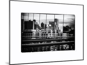 View of Brooklyn Bridge of the Watchtower Building-Philippe Hugonnard-Mounted Art Print