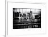 View of Brooklyn Bridge of the Watchtower Building-Philippe Hugonnard-Framed Art Print