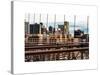 View of Brooklyn Bridge of the Watchtower Building-Philippe Hugonnard-Stretched Canvas