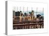 View of Brooklyn Bridge of the Watchtower Building-Philippe Hugonnard-Stretched Canvas