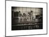 View of Brooklyn Bridge of the Watchtower Building-Philippe Hugonnard-Mounted Art Print