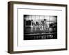 View of Brooklyn Bridge of the Watchtower Building-Philippe Hugonnard-Framed Art Print