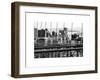 View of Brooklyn Bridge of the Watchtower Building-Philippe Hugonnard-Framed Art Print