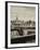 View of Brooklyn Bridge with the Empire State Buildings-Philippe Hugonnard-Framed Photographic Print