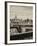 View of Brooklyn Bridge with the Empire State Buildings-Philippe Hugonnard-Framed Photographic Print