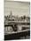 View of Brooklyn Bridge with the Empire State Buildings-Philippe Hugonnard-Mounted Photographic Print