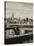 View of Brooklyn Bridge with the Empire State Buildings-Philippe Hugonnard-Stretched Canvas