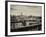 View of Brooklyn Bridge with the Empire State Buildings-Philippe Hugonnard-Framed Photographic Print