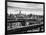 View of Brooklyn Bridge with the Empire State Buildings-Philippe Hugonnard-Framed Photographic Print