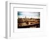 View of Brooklyn Bridge with the Empire State Buildings-Philippe Hugonnard-Framed Art Print