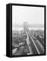 View of Brooklyn Bridge-null-Framed Stretched Canvas