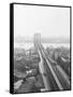 View of Brooklyn Bridge-null-Framed Stretched Canvas