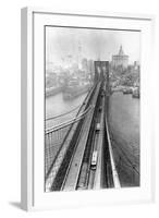 View of Brooklyn Bridge-null-Framed Photographic Print