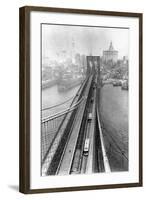 View of Brooklyn Bridge-null-Framed Photographic Print