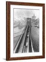 View of Brooklyn Bridge-null-Framed Photographic Print