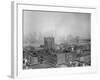 View of Brooklyn Heights Showing Skyline of New York City-null-Framed Photographic Print
