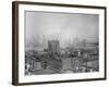 View of Brooklyn Heights Showing Skyline of New York City-null-Framed Photographic Print