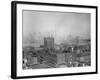 View of Brooklyn Heights Showing Skyline of New York City-null-Framed Photographic Print