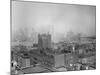 View of Brooklyn Heights Showing Skyline of New York City-null-Mounted Photographic Print