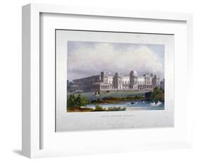 View of Buckingham Palace, Westminster, London, C1830-null-Framed Giclee Print