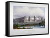 View of Buckingham Palace, Westminster, London, C1830-null-Framed Stretched Canvas