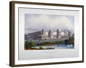 View of Buckingham Palace, Westminster, London, C1830-null-Framed Giclee Print