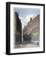 View of Bucklersbury, City of London, C1810-George Shepherd-Framed Giclee Print