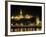 View of Budapest, Hungary at Night-Ron Rocz-Framed Photographic Print