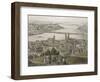 View of Budapest-null-Framed Giclee Print