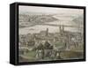 View of Budapest-null-Framed Stretched Canvas
