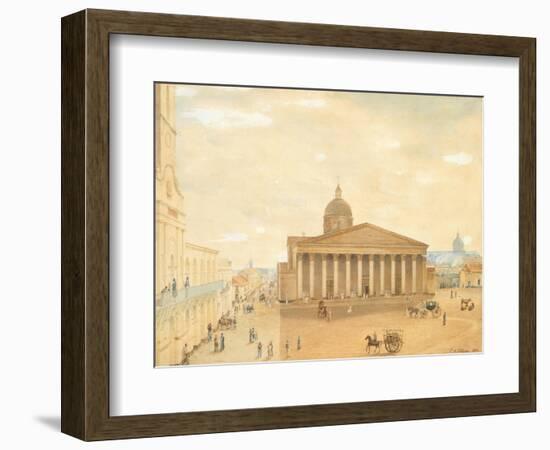 View of Buenos Aires, 1829-Caspar David Friedrich-Framed Giclee Print