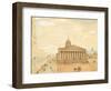 View of Buenos Aires, 1829-Caspar David Friedrich-Framed Giclee Print