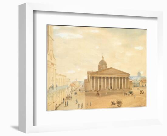 View of Buenos Aires, 1829-Caspar David Friedrich-Framed Giclee Print