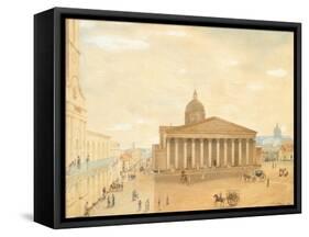 View of Buenos Aires, 1829-Caspar David Friedrich-Framed Stretched Canvas