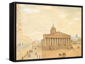 View of Buenos Aires, 1829-Caspar David Friedrich-Framed Stretched Canvas