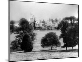 View of Building across from Fields, C1882-null-Mounted Giclee Print