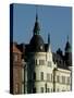 View of Building with Spires, Helsinki, Finland-Nancy & Steve Ross-Stretched Canvas