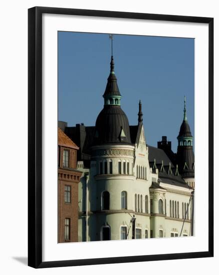 View of Building with Spires, Helsinki, Finland-Nancy & Steve Ross-Framed Photographic Print