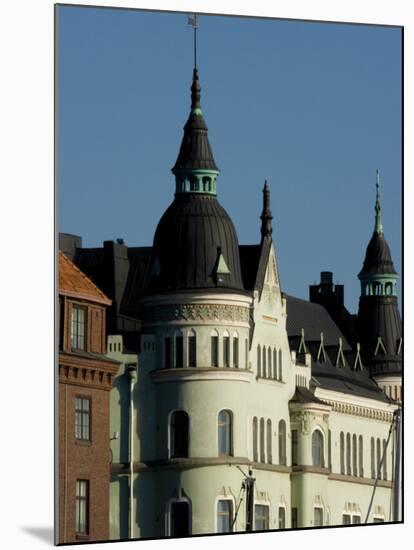 View of Building with Spires, Helsinki, Finland-Nancy & Steve Ross-Mounted Photographic Print