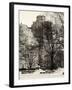 View of Buildings along Central Park Snow-Philippe Hugonnard-Framed Photographic Print