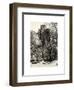 View of Buildings along Central Park Snow-Philippe Hugonnard-Framed Art Print